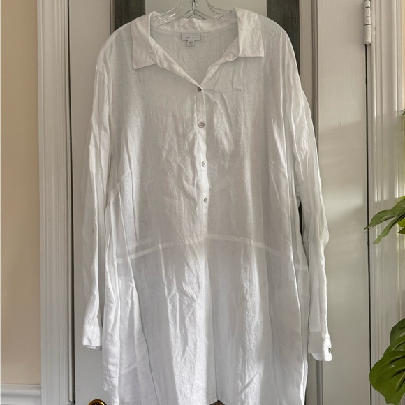 J. Jill Love Linen Tunic Shirt - Picture 4 of 12